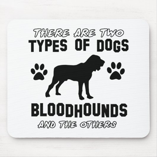 BLUTHUND-Geschenkartikel Mousepad (Vorne)
