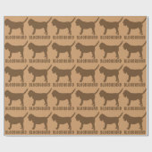 Bluthund Geschenkpapier (Flach)