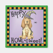 Bluthund Hexe Magnet (Vorne)