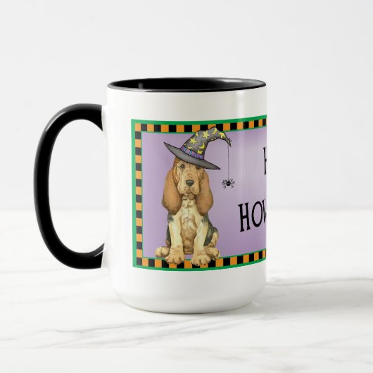 Bluthund Hexe Tasse (Links)