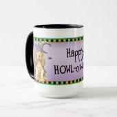 Bluthund Hexe Tasse (Vorderseite Links)