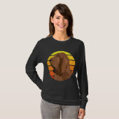 Bluthund Hund Lover Geschenk T-Shirt (Vorne ganz)