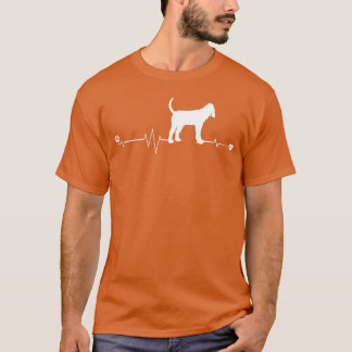 Bluthund Hunde Herzschlag Tiergeschenk Hunde zücht T-Shirt
