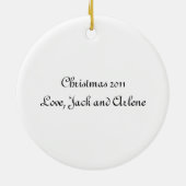 Bluthund Keramikornament (Hinten)