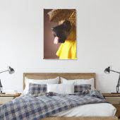 Bluthund. Leinwanddruck (Insitu (Schlafzimmer))