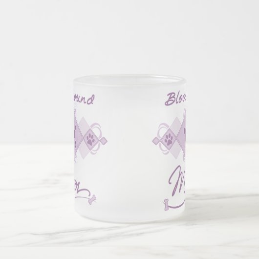 Bluthund-Mama Mattglastasse (Mittel)