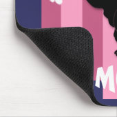 Bluthund-Mama Mousepad (Ecke)