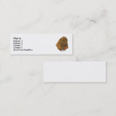 Bluthund Mini Visitenkarte (Vorne/Hinten)