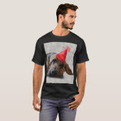 Bluthund nach dem Party T-Shirt (Vorne ganz)