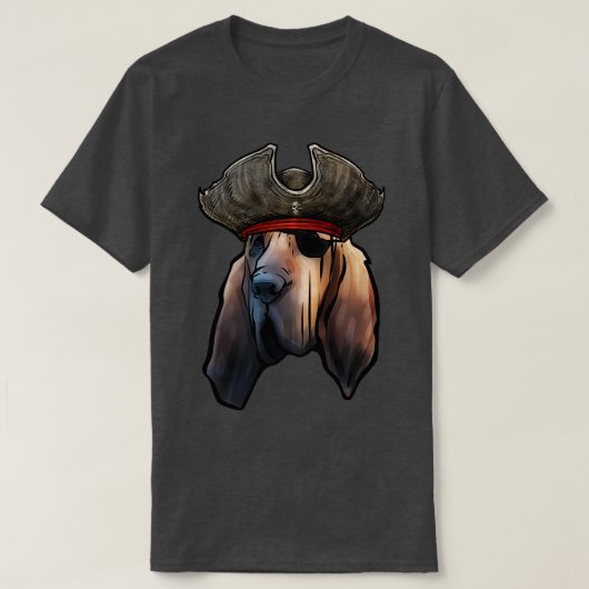 Bluthund Pirate T-Shirt (Design vorne)