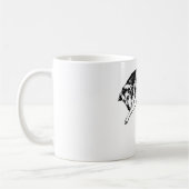 Bluthund-Porträt | Ink Dog Tasse (Links)