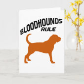 Bluthund-Regel Karte (Gelbe Blume)