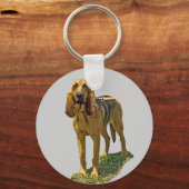 Bluthund Schlüsselanhänger (Vorderseite)