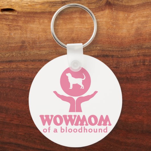 Bluthund Schlüsselanhänger (Vorderseite)