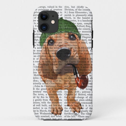 Bluthund Sherlock Holmes 2 Case-Mate iPhone Hülle (Rückseite)
