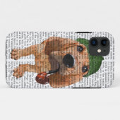 Bluthund Sherlock Holmes 2 Case-Mate iPhone Hülle (Rückseite (Horizontal))