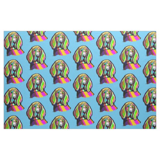 Bluthund Stoff (Fat Quarter (45,7 x 55,9 cm))