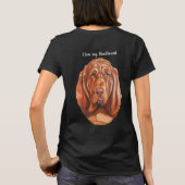 Bluthund-T-Shirt T-Shirt (Rückseite)