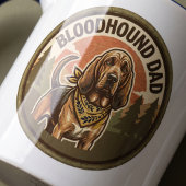 Bluthund-Vater-Kaffeetasse | Geschenk für Hound-Do Tasse