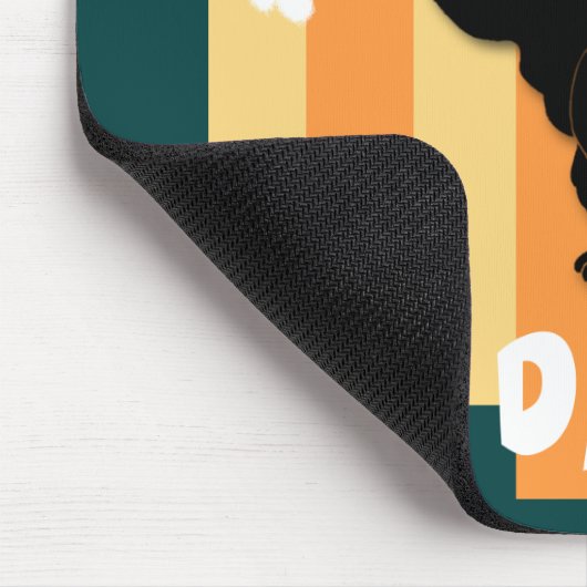 Bluthund-Vater Mousepad (Ecke)