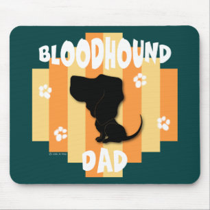 Bluthund-Vater Mousepad