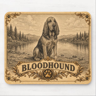 Bluthund, Vintage Heritage Dog Mousepad