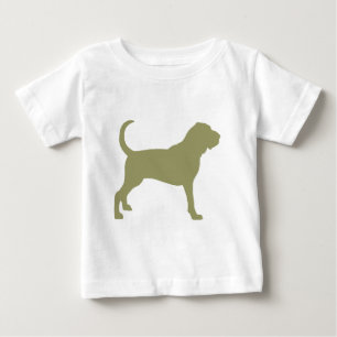Bluthund (weises Grün) Baby T-shirt