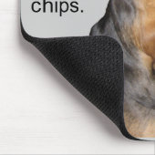 Bluthunde, sind wie, Kartoffelchips… Mousepad (Ecke)