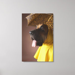 Bluthundhund Leinwanddruck