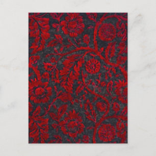 Blutige Blumen ~ Postkarte