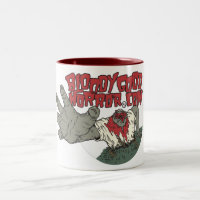 Blutige gute Horror-Logo-Tasse
