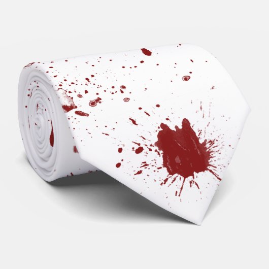 Blutige Hals-Krawatte Krawatte (Gerollt)