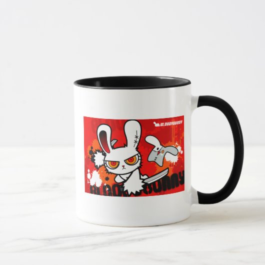 BLUTIGE HÄSCHEN-TASSE TASSE (Rechts)