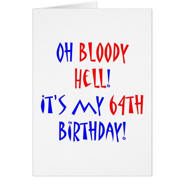 Blutige Hölle 64 (Vorne)