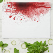 blutige Schrotflintewunde Küchentuch (Gefaltet)