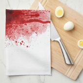 blutige Schrotflintewunde Küchentuch (Viertel Falte)