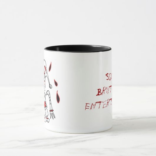 Blutige Sonny-Brutalitäts-Tasse Tasse (Zentrum)