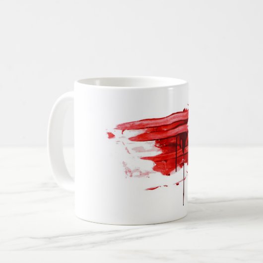 Blutige Tasse (Vorderseite Links)