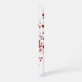 blutige Telefonzelle iPhone 16 Hülle (Linke Seite)