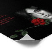 blutige Tränen Poster (Ecke)