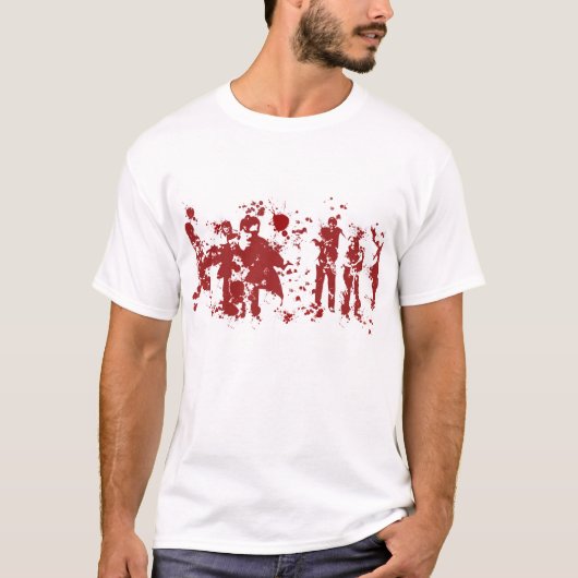 Blutige Zombies 2 T-Shirt (Vorderseite)