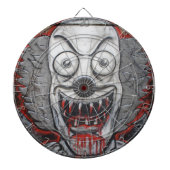 Blutiger Clown Dartscheibe (vorne)