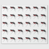 Blutiger Moskito Geschenkpapier (Flach)