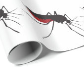 Blutiger Moskito Geschenkpapier (Rolleneckpunkt)