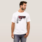 Blutiger Revolver T-Shirt (Vorne ganz)