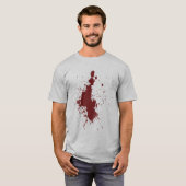 Blutiger T - Shirt (Vorne ganz)