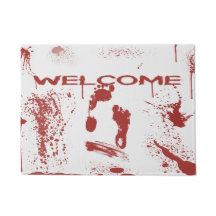 Blutiges Abdruck-Blut Splattered Halloween