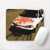Blutiges Auto Mousepad (Mit Mouse)