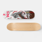 Blutiges Einhorn LOLZ BRETT Skateboard (Horizontal)