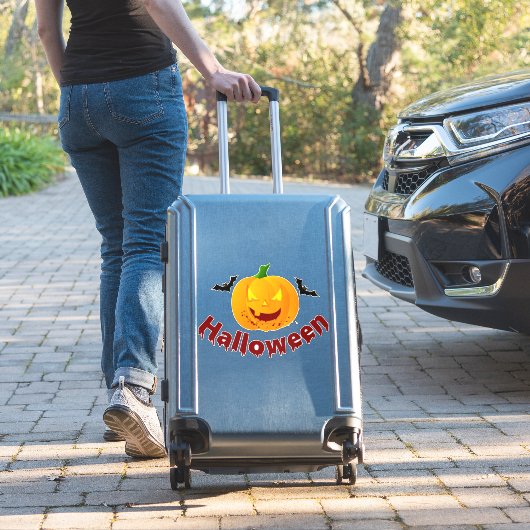blutiges Halloween Aufkleber (Koffer Insitu)
